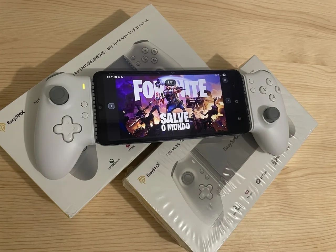 Controle Gamepad M15 USB-C (Celulares Android e iPhone 15/16) ? Hall Effect Anti-Drift - Foto 3