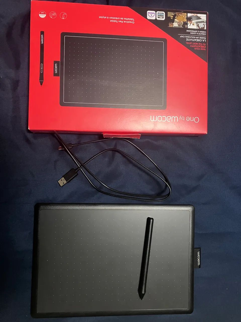 Mesa digitalizadora One by Wacom Média - Impecável - Foto 4