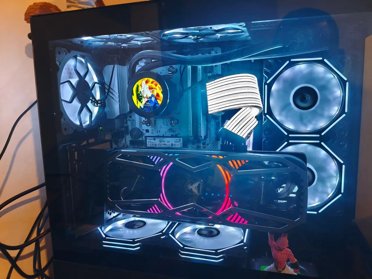 Kit Ryzen 7 5700X + placa mãe - Foto 3