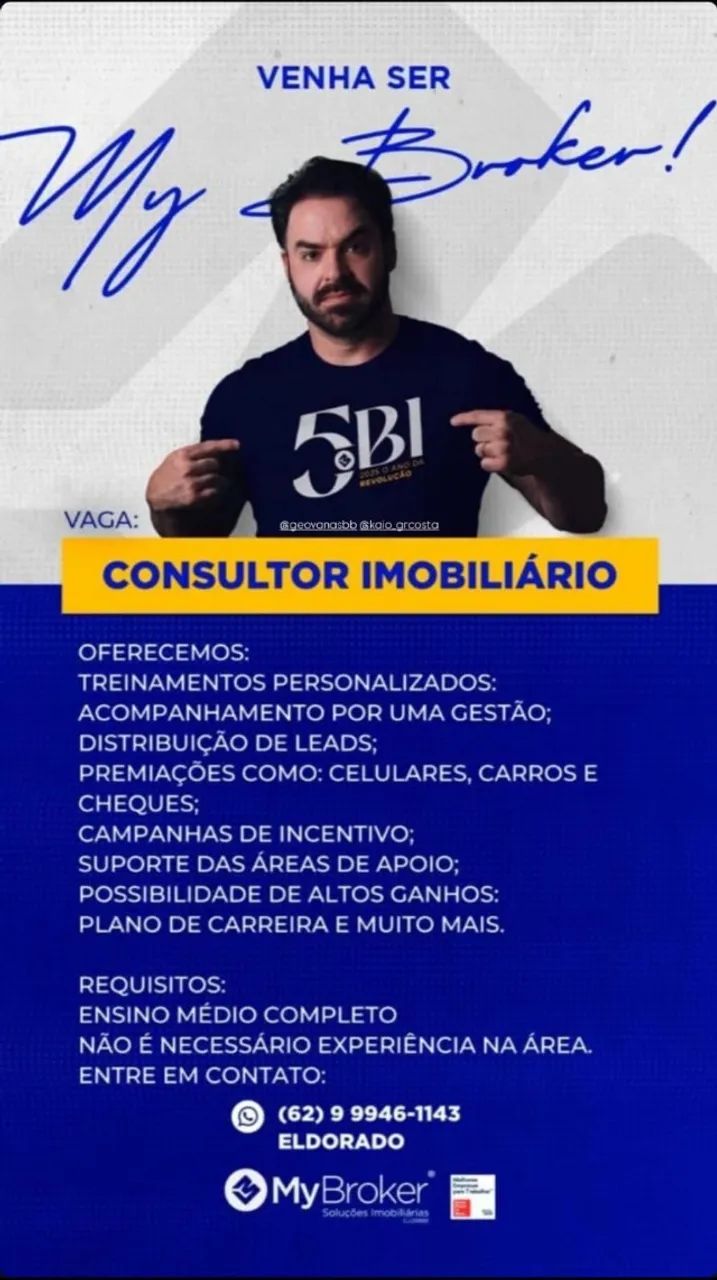 CONSULTOR IMOBILIÁRIO