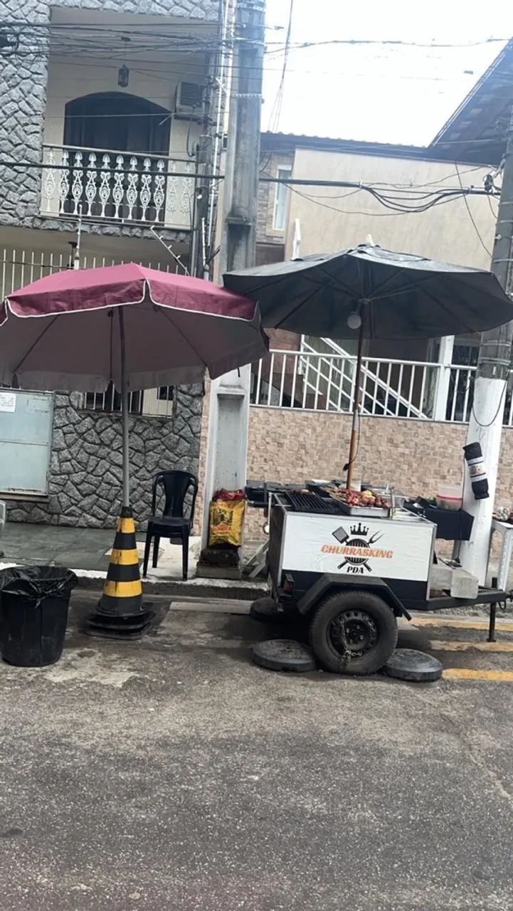 Carretinha de churrasco