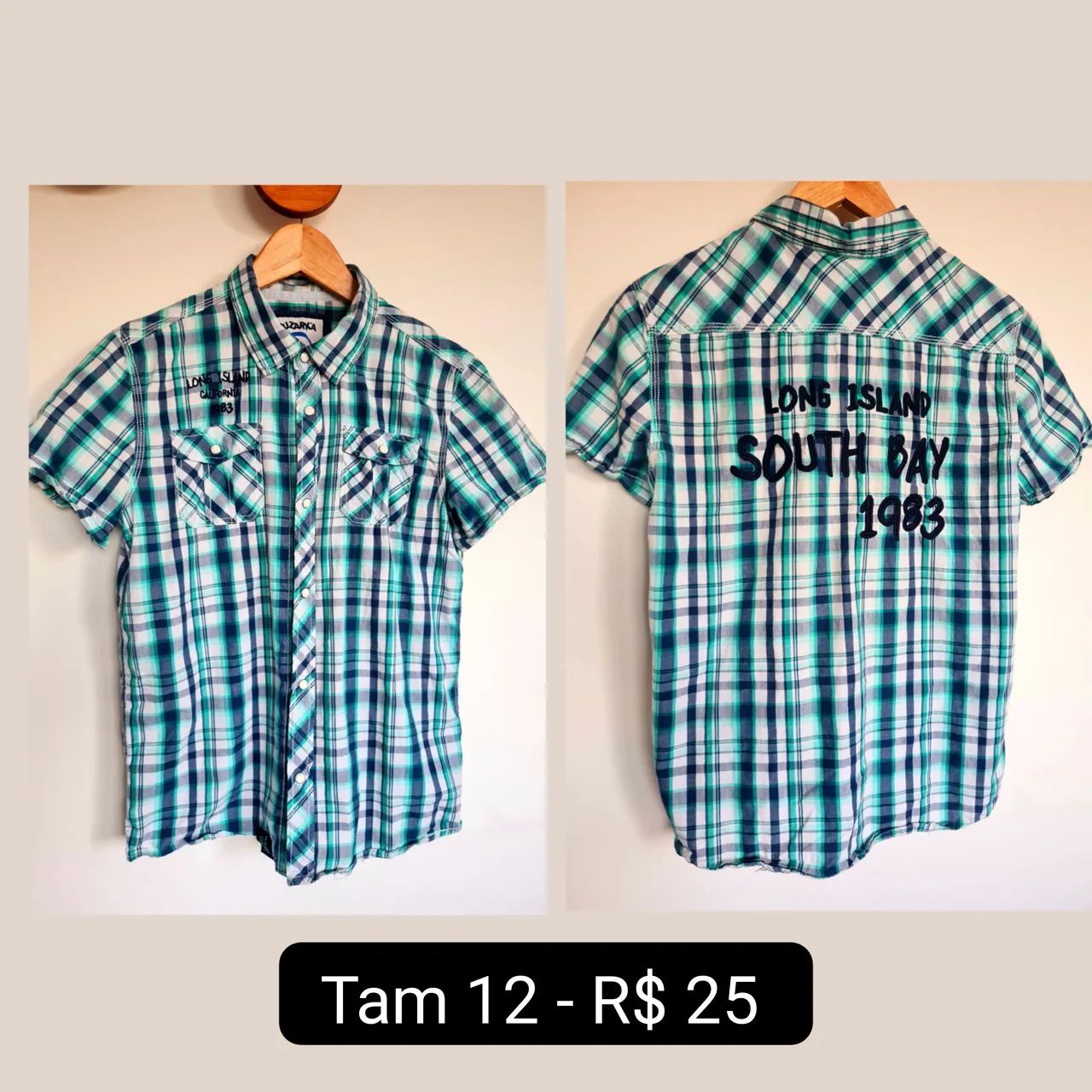 Camisas Menino - R$ 25 - Foto 3