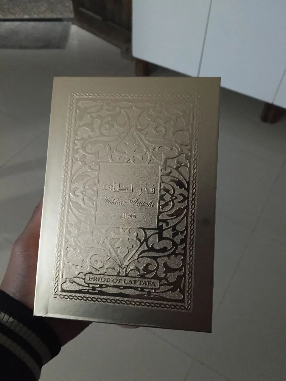Perfume Árabe Lataffa Gold Masculino Original 