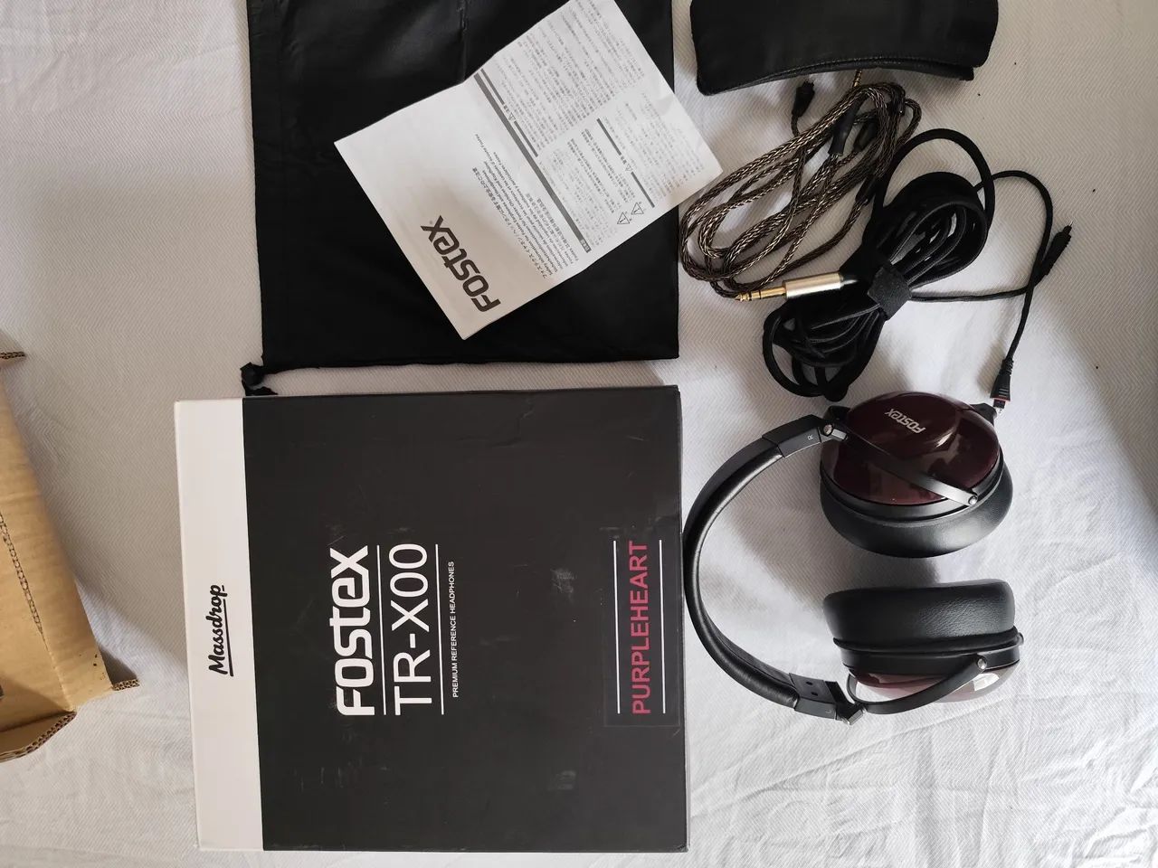 Fone Fostex TR-X00 Purpleheart + Mods Lawton e ZMF Pads Eikon (Colecionador) - Foto 6