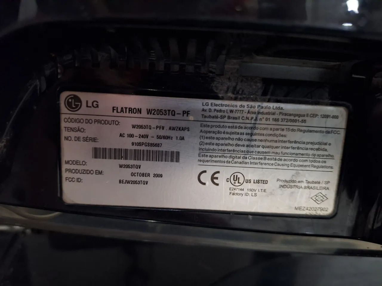 Monitor LG 20