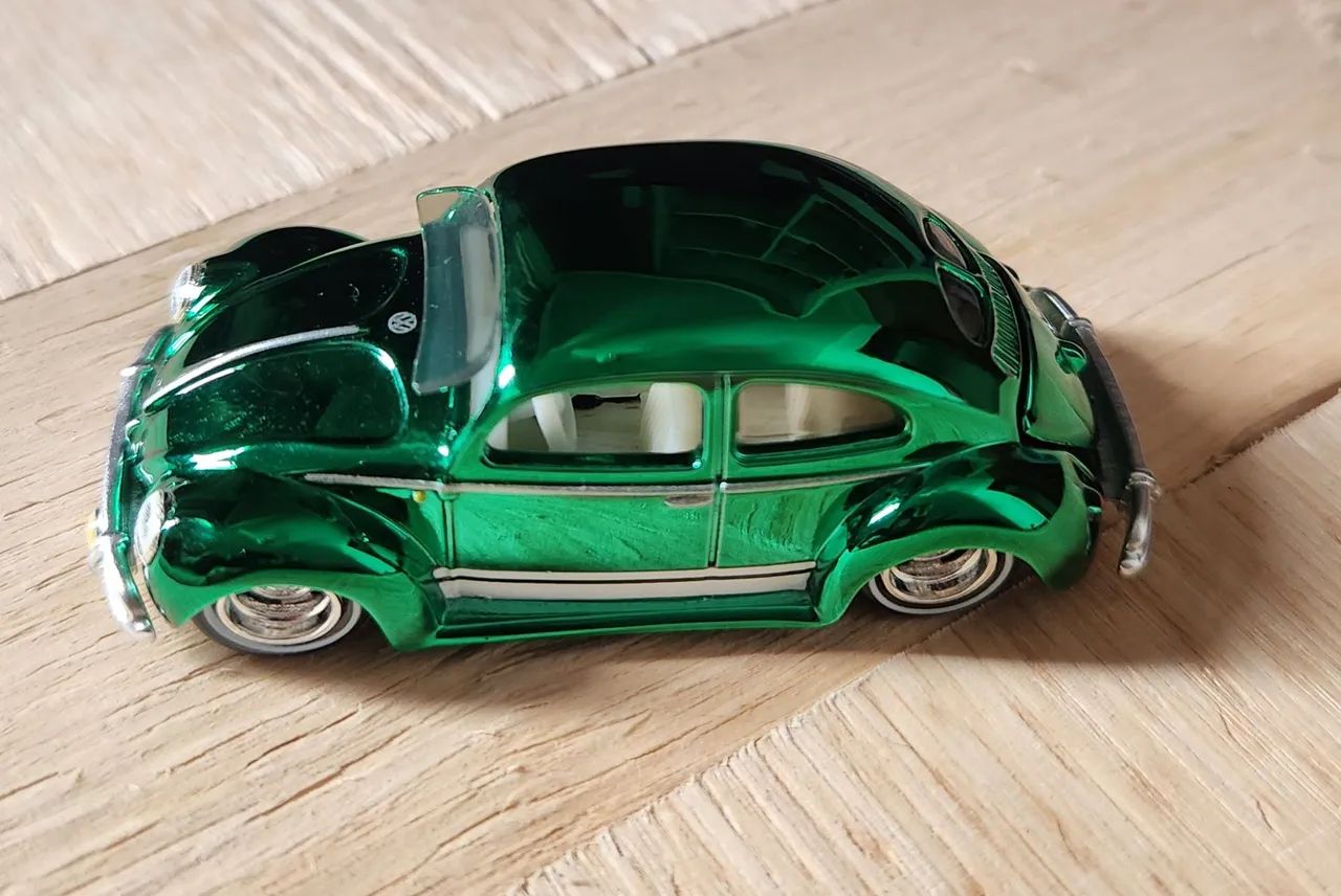Hotwheels RLC Kawa-Bug A - Fusca verde - Foto 3