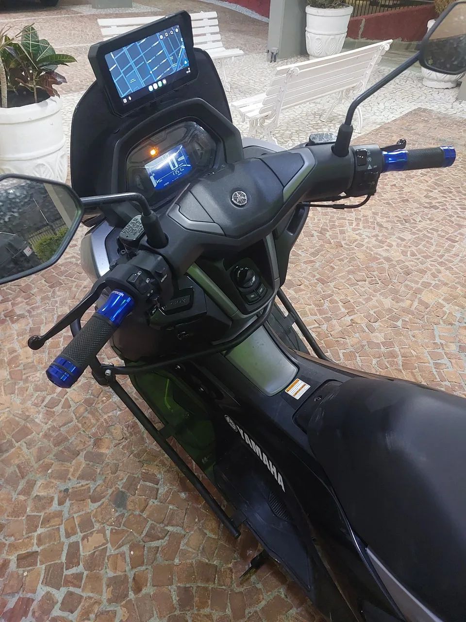 Moto Yamaha nmax 155 160 ABS 2025 1000km muito nova  - Foto 6