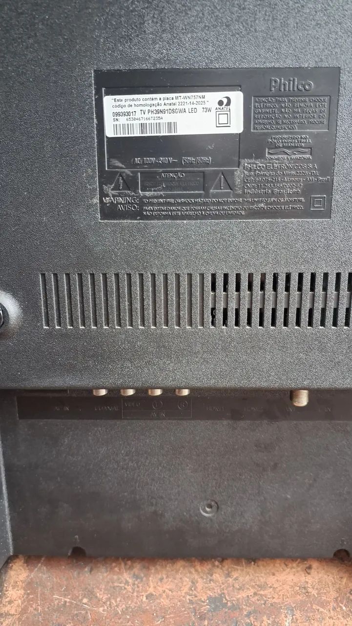 Tv Philco 39 polegadas com defeito  - Foto 3
