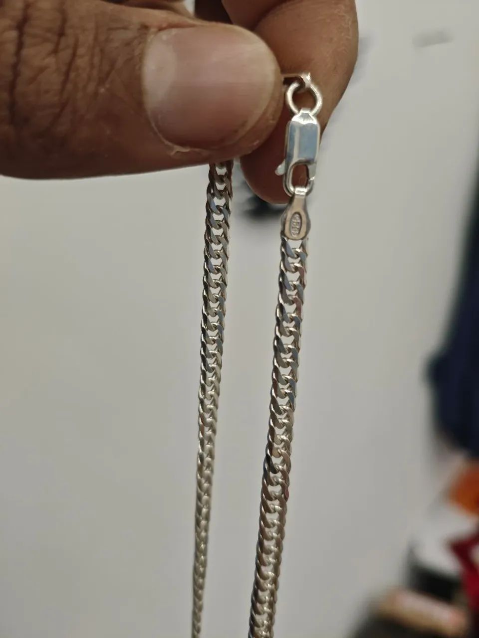 Colar de prata pura - Foto 3