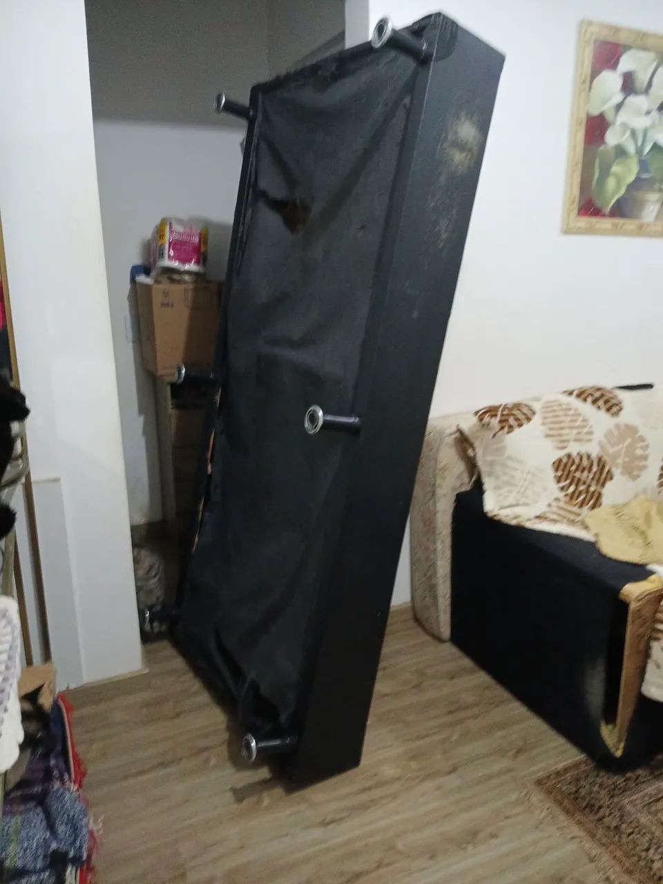 Vendo cama de solteiro box - Foto 2