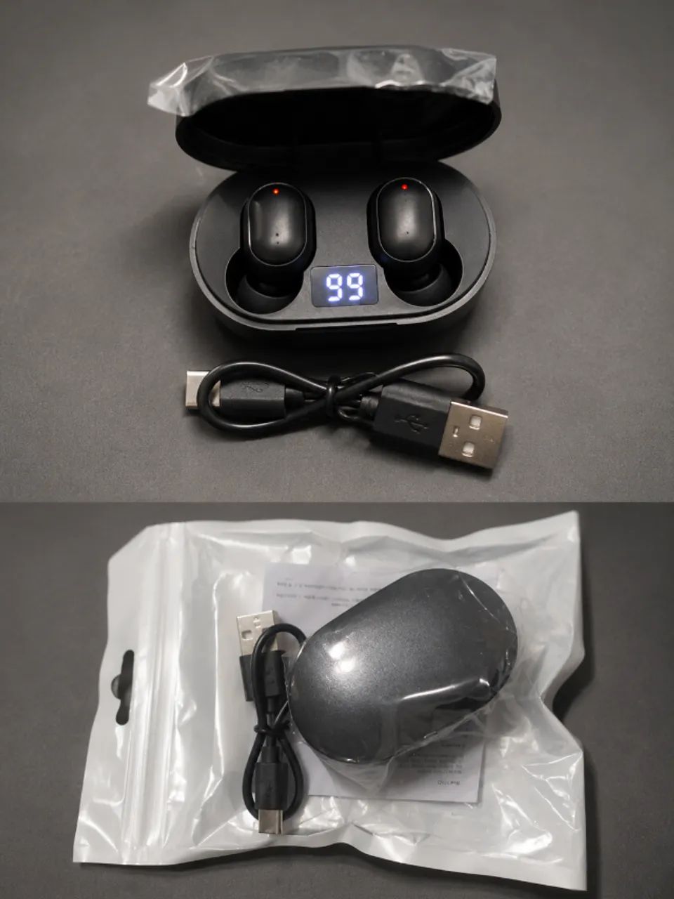 Fone de Ouvido Bluetooth E6S - Som de Qualidade e Liberdade Total - Foto 3