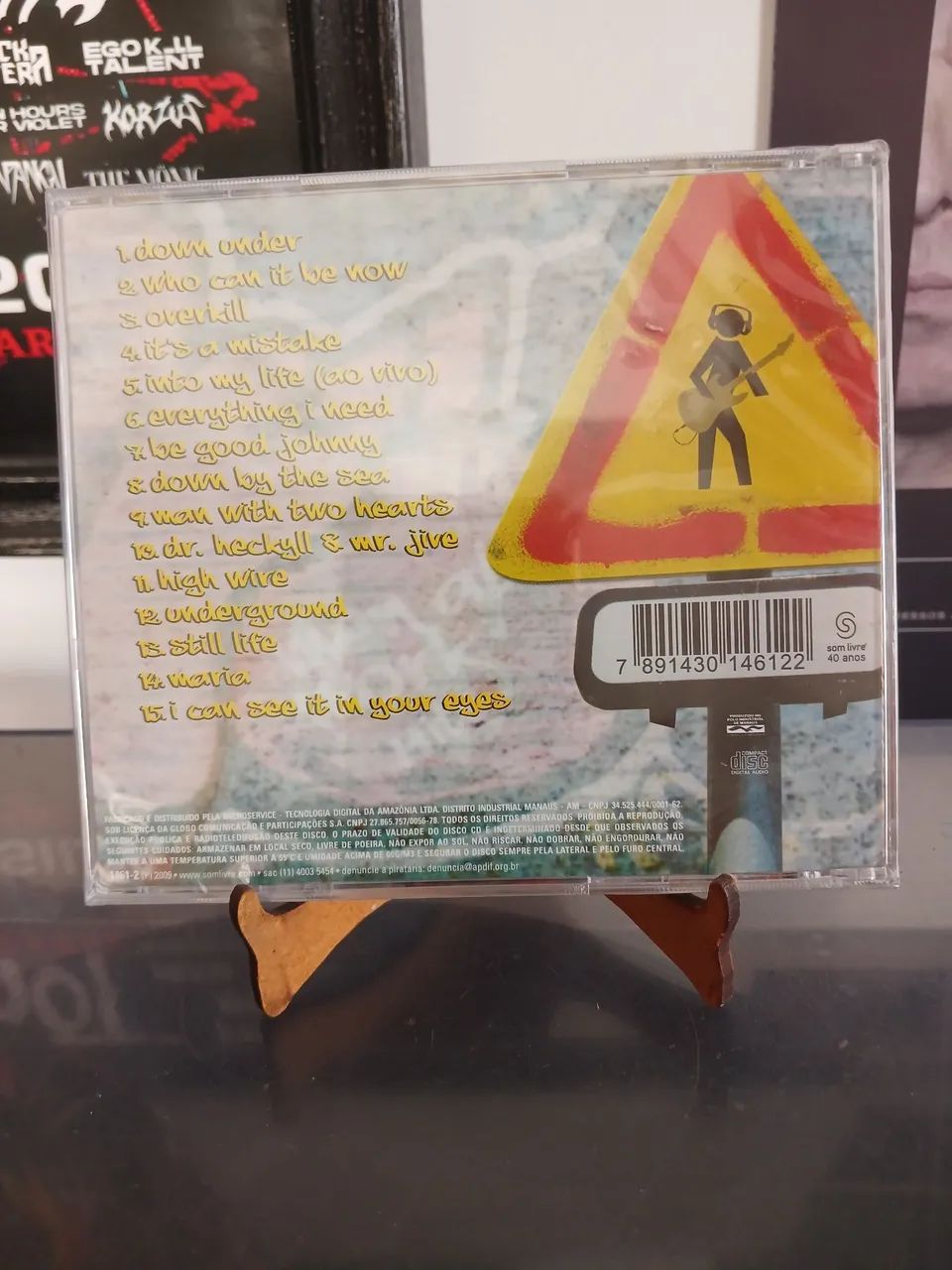 Cd da banda Men at Work<br>Lacrado <br>2009 - Foto 2