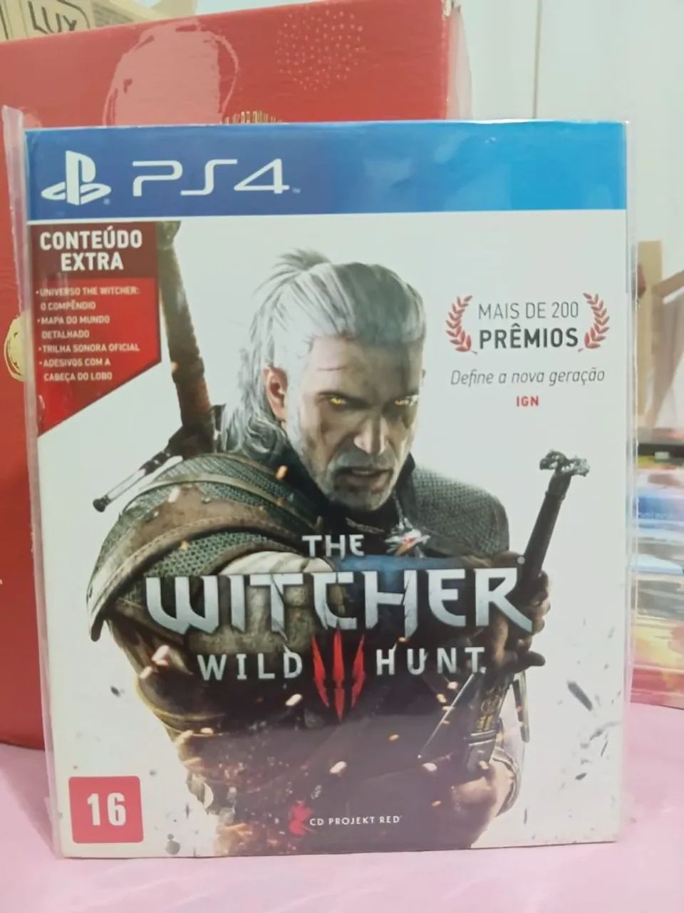 PS4 - The Witcher: Wild Hunt (Lacrado) - Edição Nacional de Lançamento 