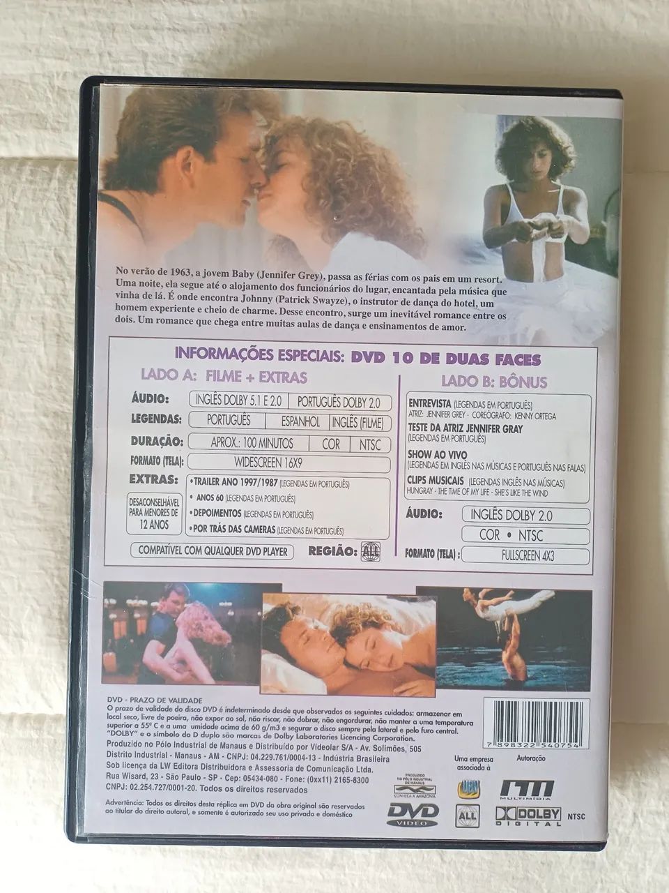Dirty Dancing - DVD seminovo - Foto 2