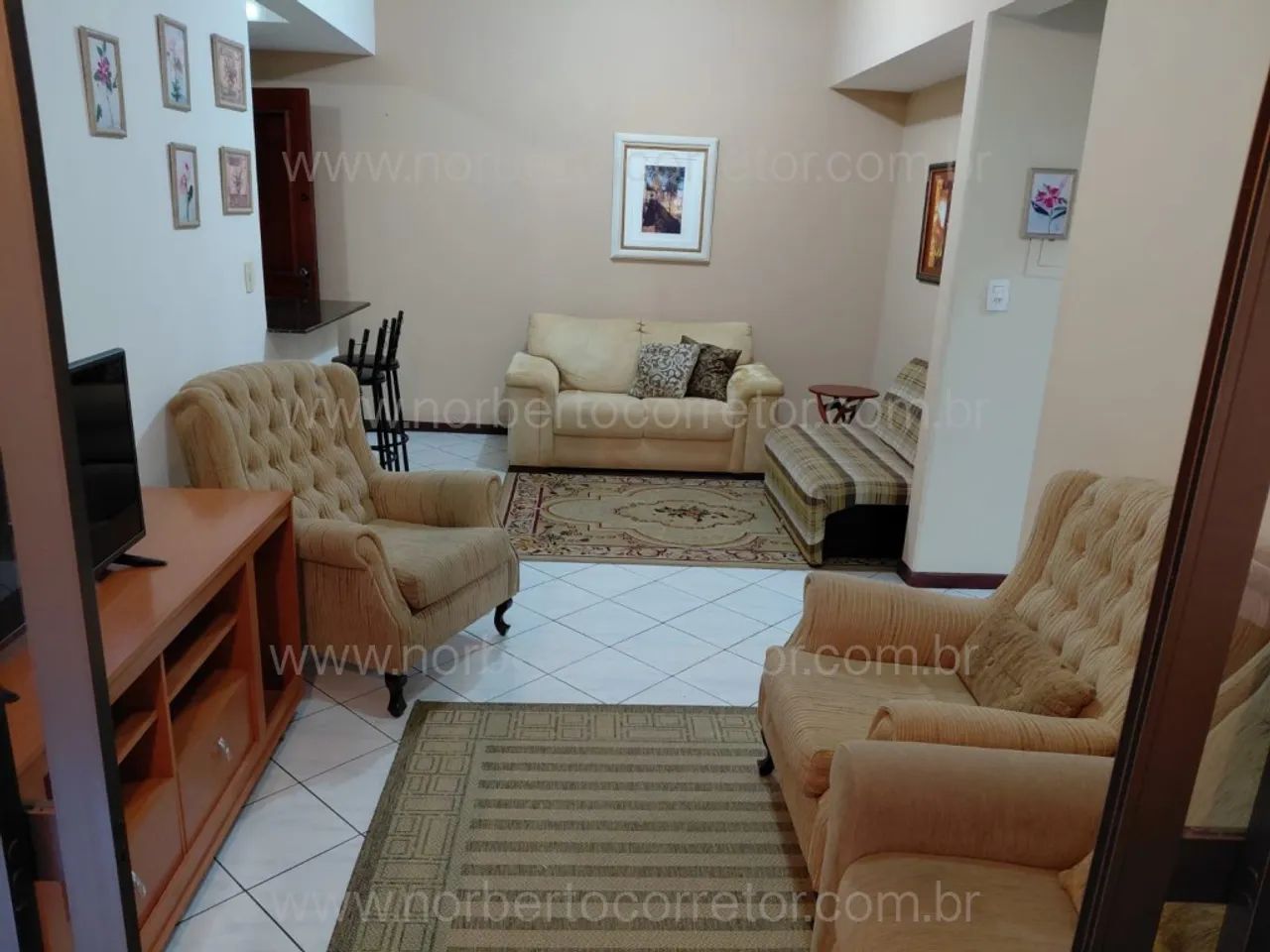 Apartamento 2 dormitórios mobiliado, Itapema SC - Foto 4