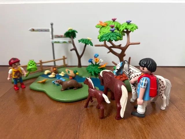 Playmobil passeio poney 70512 - Foto 2