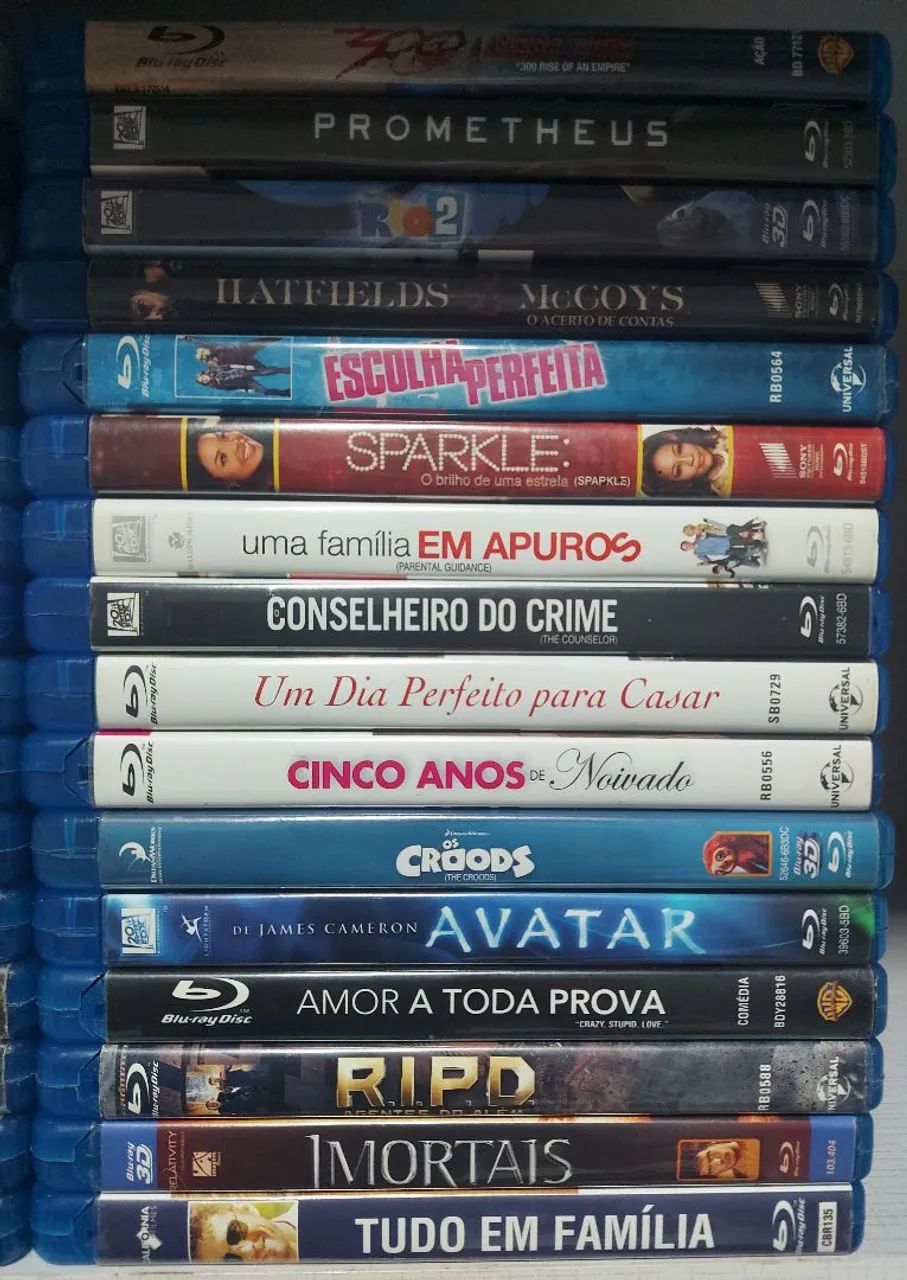 Lote 48 Filmes Blu-ray - Coleção de Filmes - Foto 4