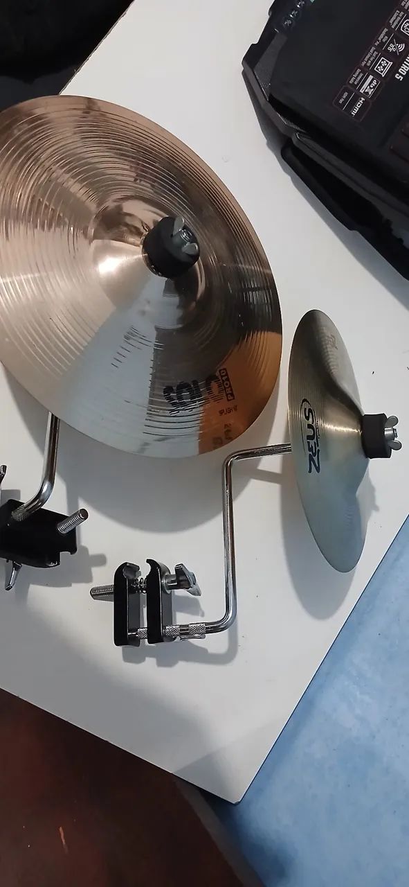 Extensor Clamp para prato de bateria - Foto 4