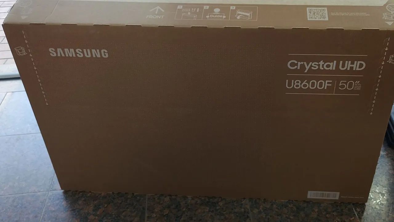 TV SAMSUNG 50 POLEGADAS NA CAIXA