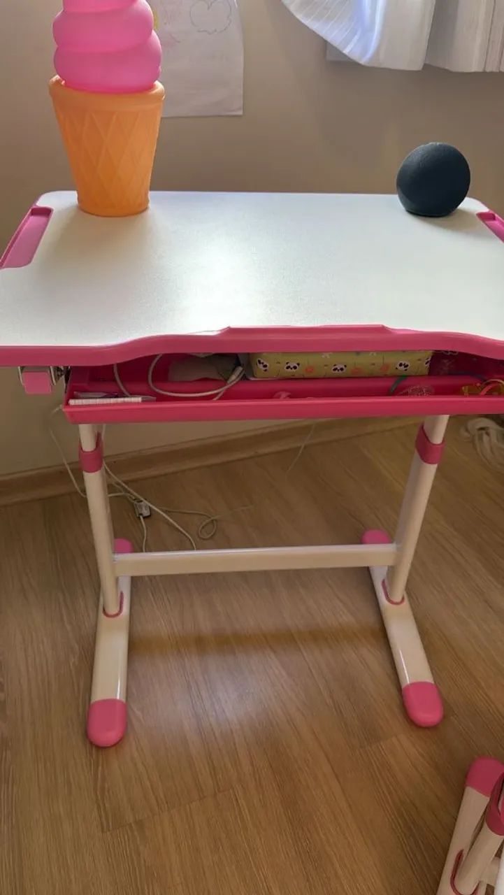 Conjunto de Mesa e Cadeira Infantil  - Foto 3