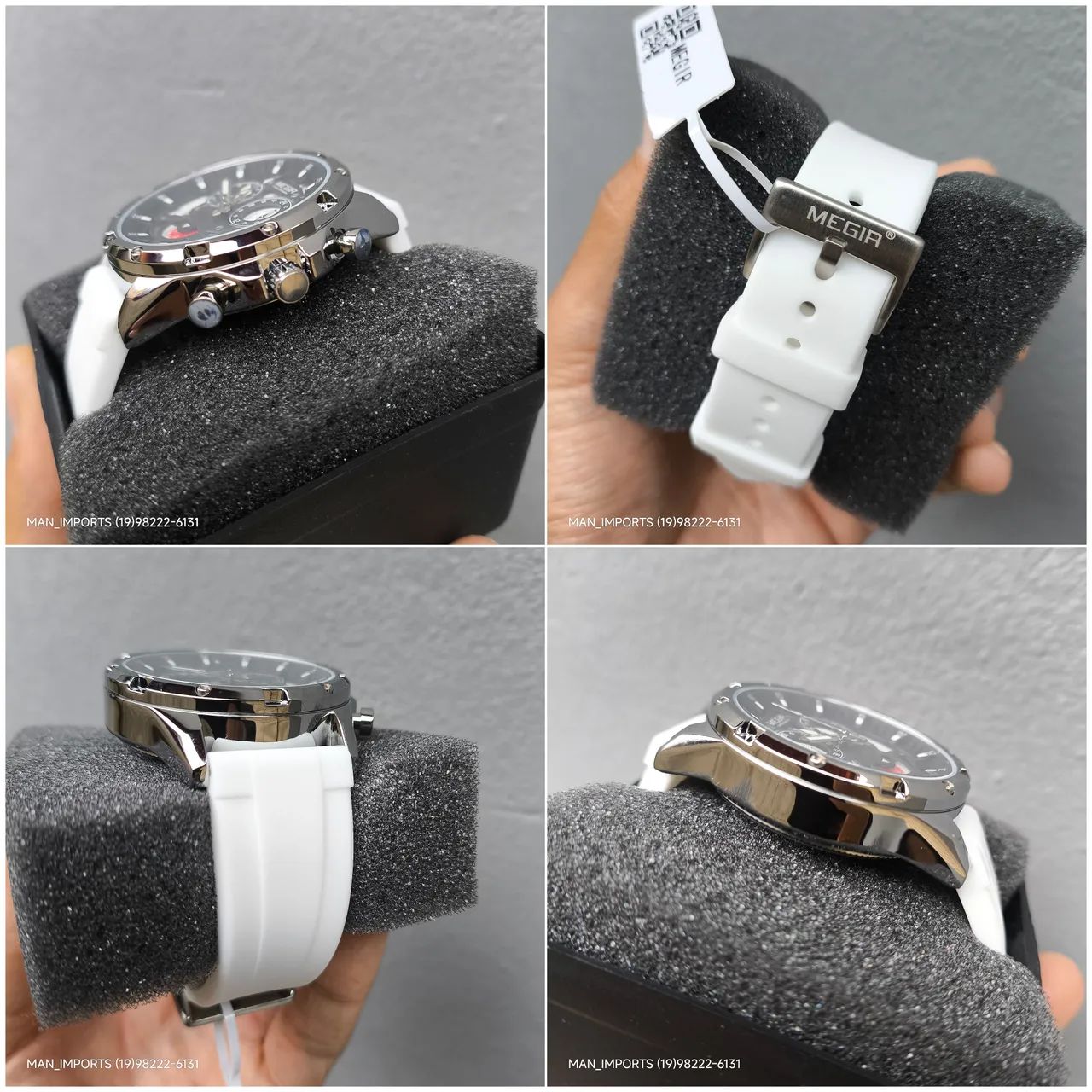 Relógio ?MEGIR 2248 - Elegância e Atitude no Seu Pulso<br> - Foto 5