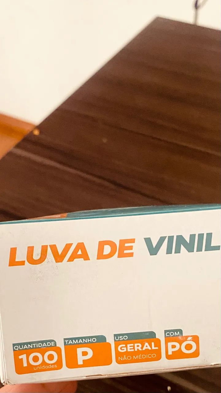 Luvas de Vinil com Pó  - Foto 2