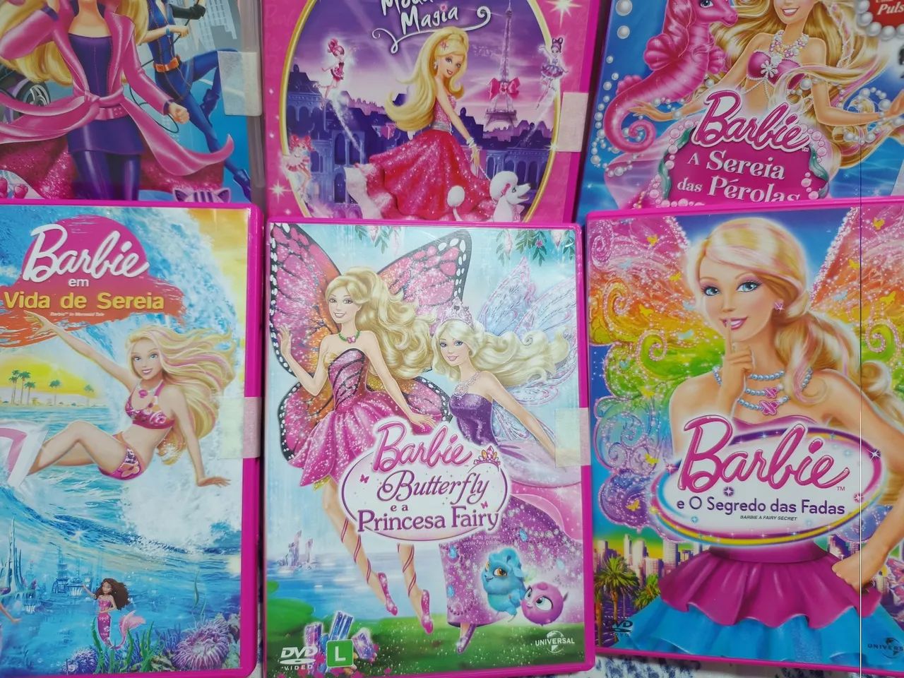 Lote de 6 DVDs Barbie RESERVADO - Foto 3