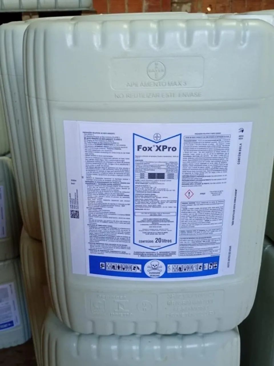 Fungicida Fox XPro Bayer - 2.500 litros - R$ 165/L