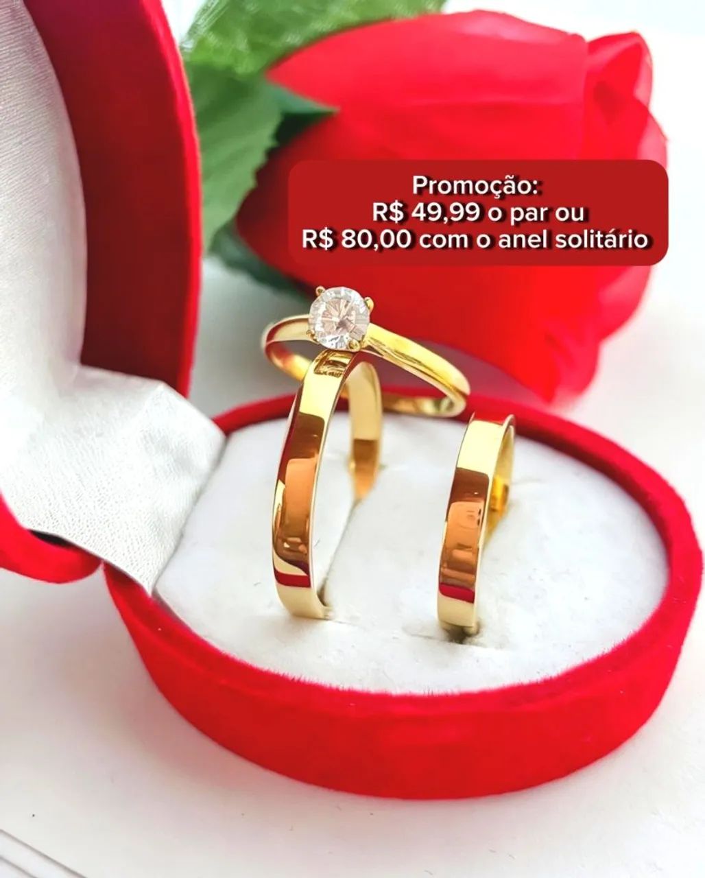Novidade de Alianças Para Namoro ou Casamento 