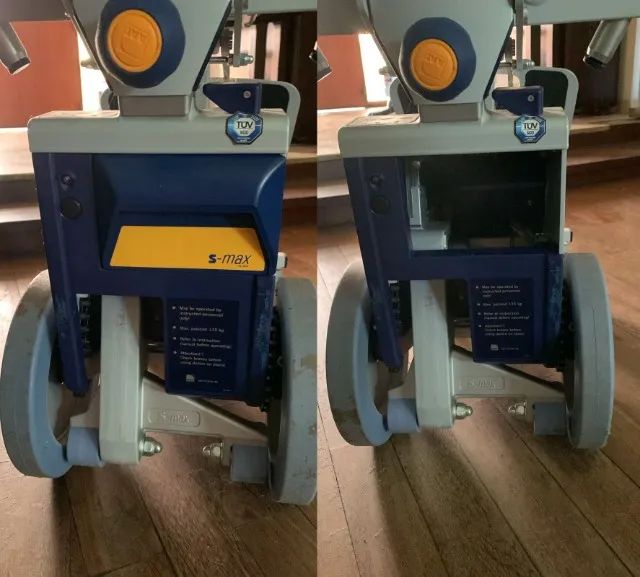 Cadeira de rodas Elevatória S-MAX SELLA D1353 - Foto 5