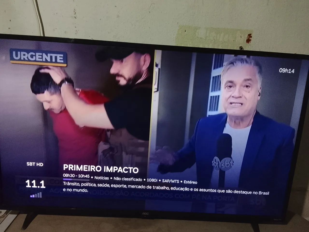 Tv smart Roku 43 polegadas perfeita bom estado ,motivo da venda outros  - Foto 3