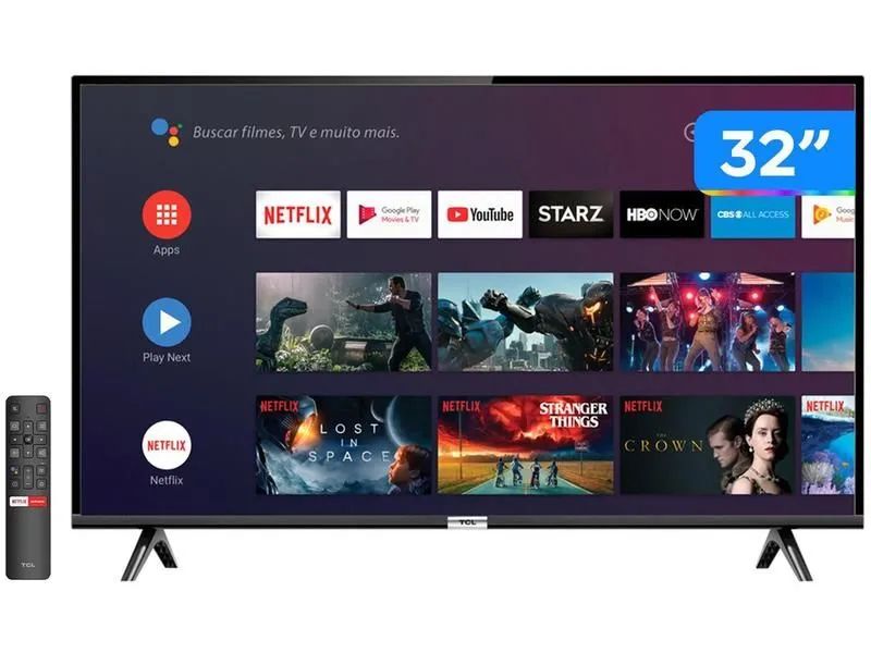 Smart TV TCL 32" Android TV - 32S6500S - Foto 2