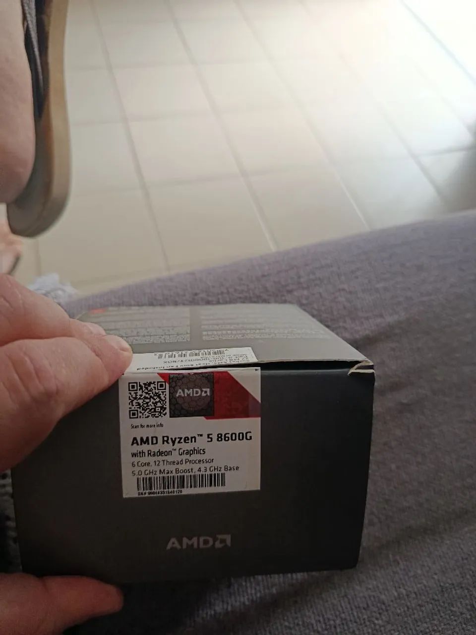 Processador ryzen 5 8600g AM5