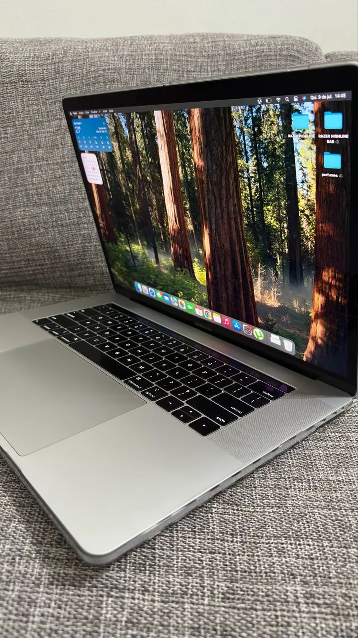MacBook Pro 15 Pol., 2018, Intel i7,16 gb ram, 250gb ssd, Touch