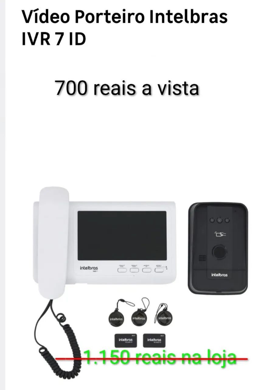 VÍDEO PORTEIRO INTELBRAS 