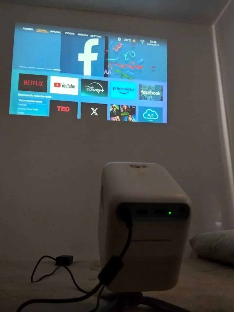 Projetor Xiaomi Wanbo T2 Max Full HD - Foto 2