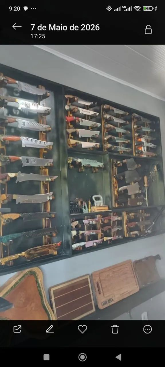 Coleção de facas