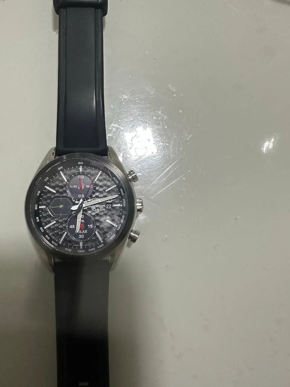 Relógio SEIKO CRONOGRAPH ENERGIA SOLAR
