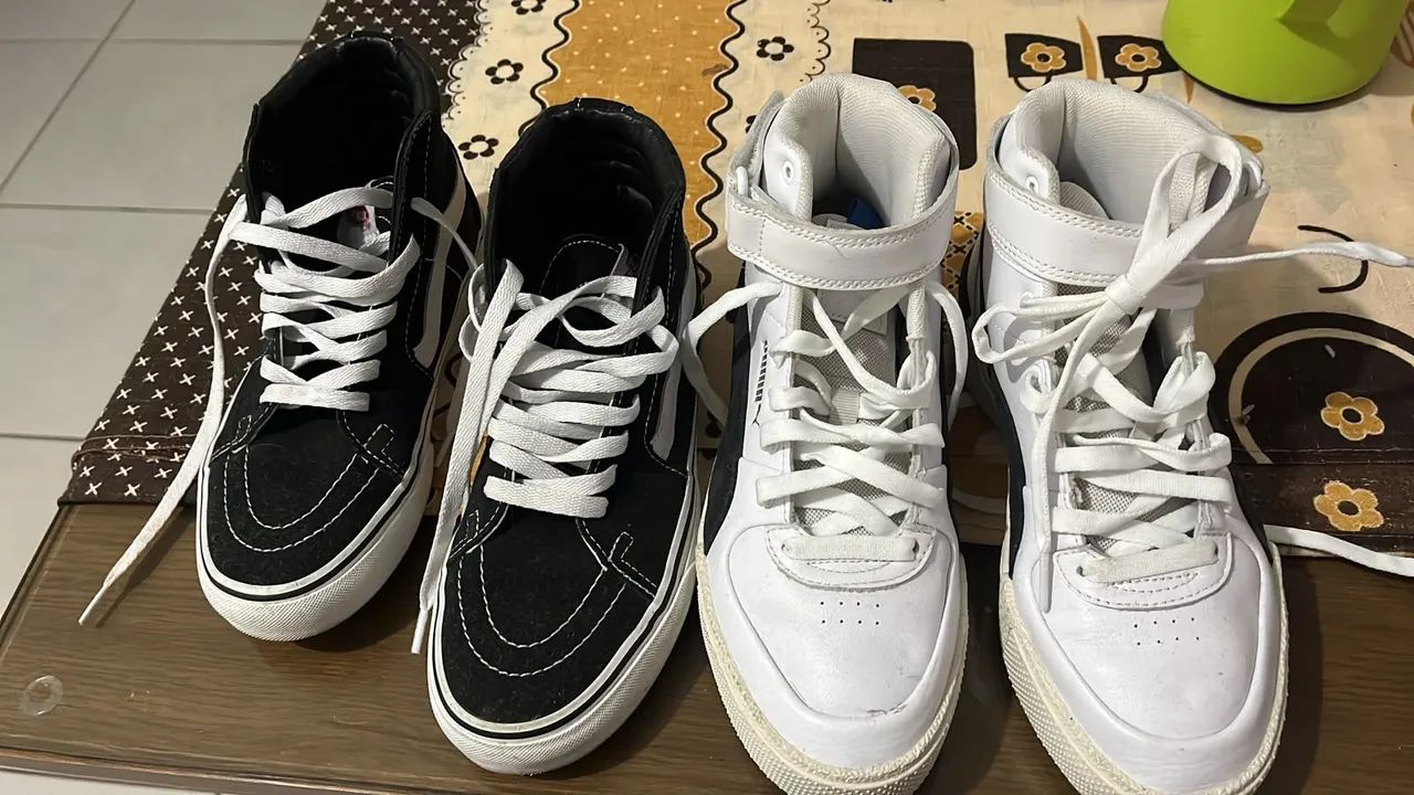 Tenis Puma e Vans