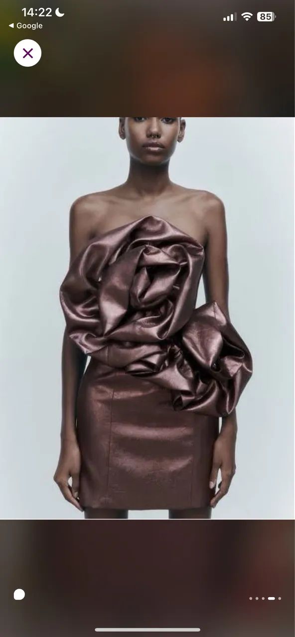 Vestido Zara de festa 