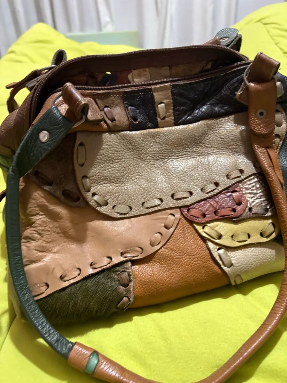 Bolsa couro  - Foto 5