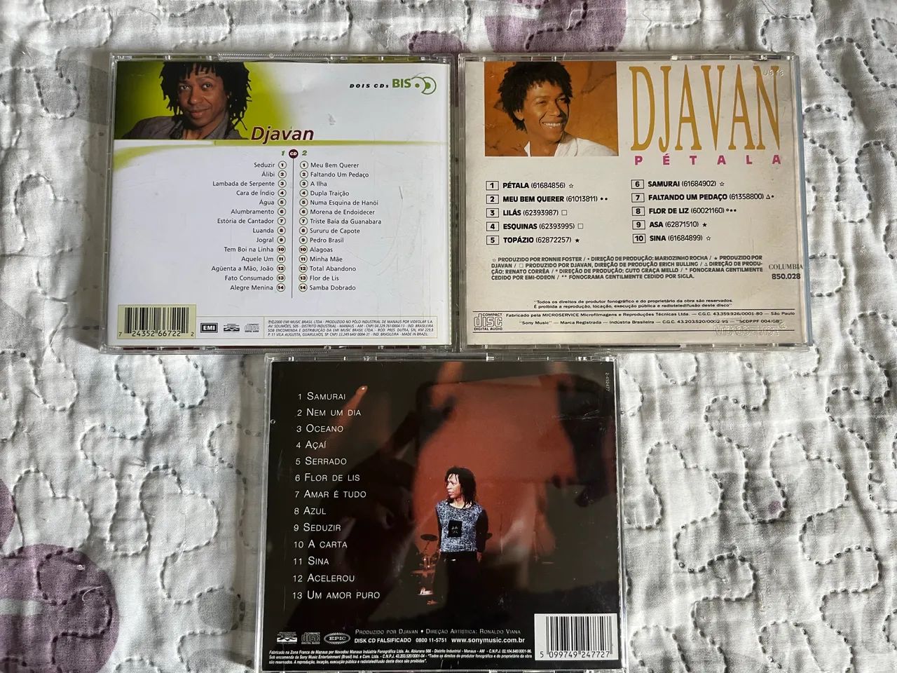 Lote de CD de Djavan64962190379139121