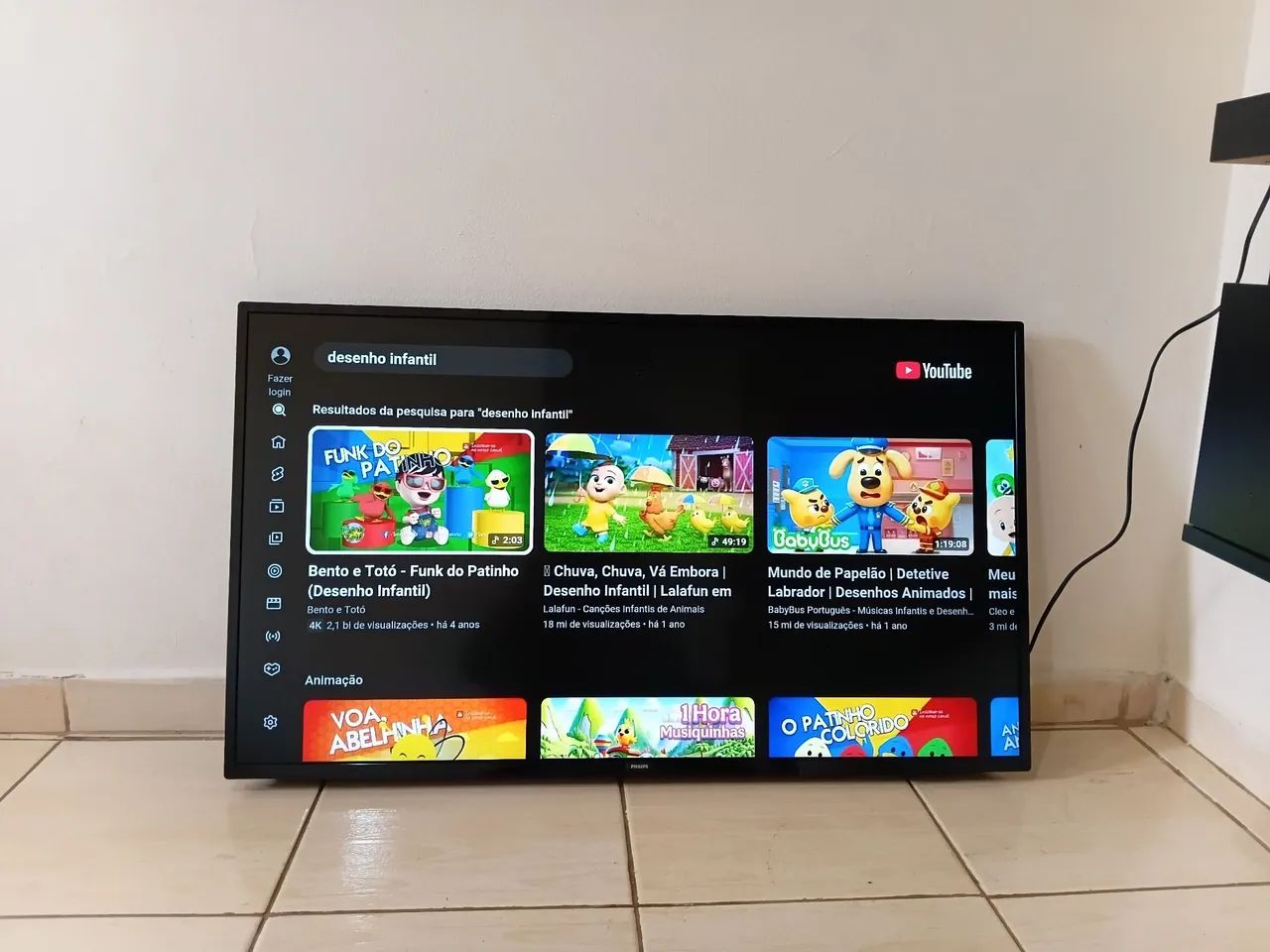 Smart TV Philips 43 polegadas wiffi 