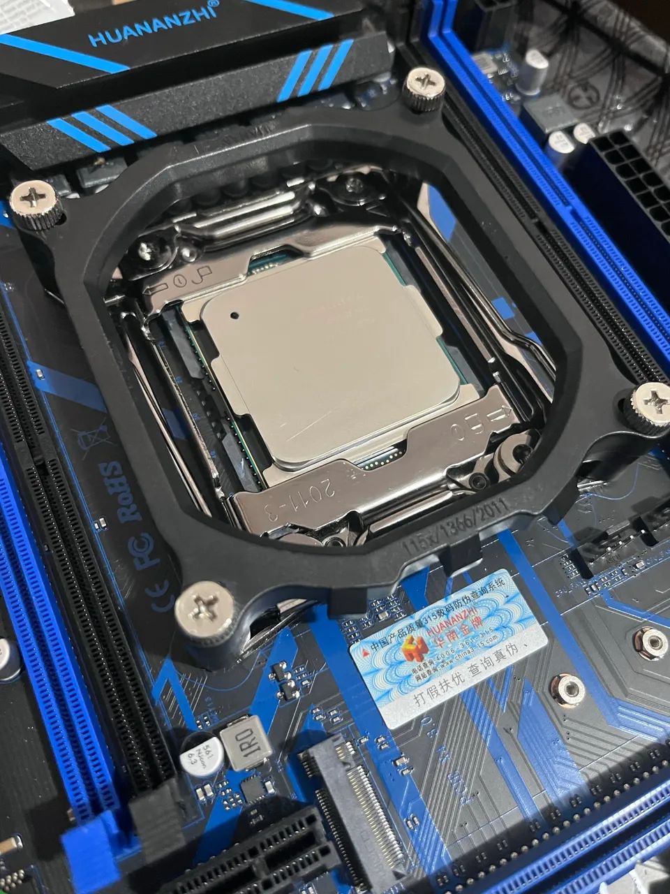 Kit x99 huananzhi QD4 + 2630v4 (suporta secureboot e TPM) - Foto 3