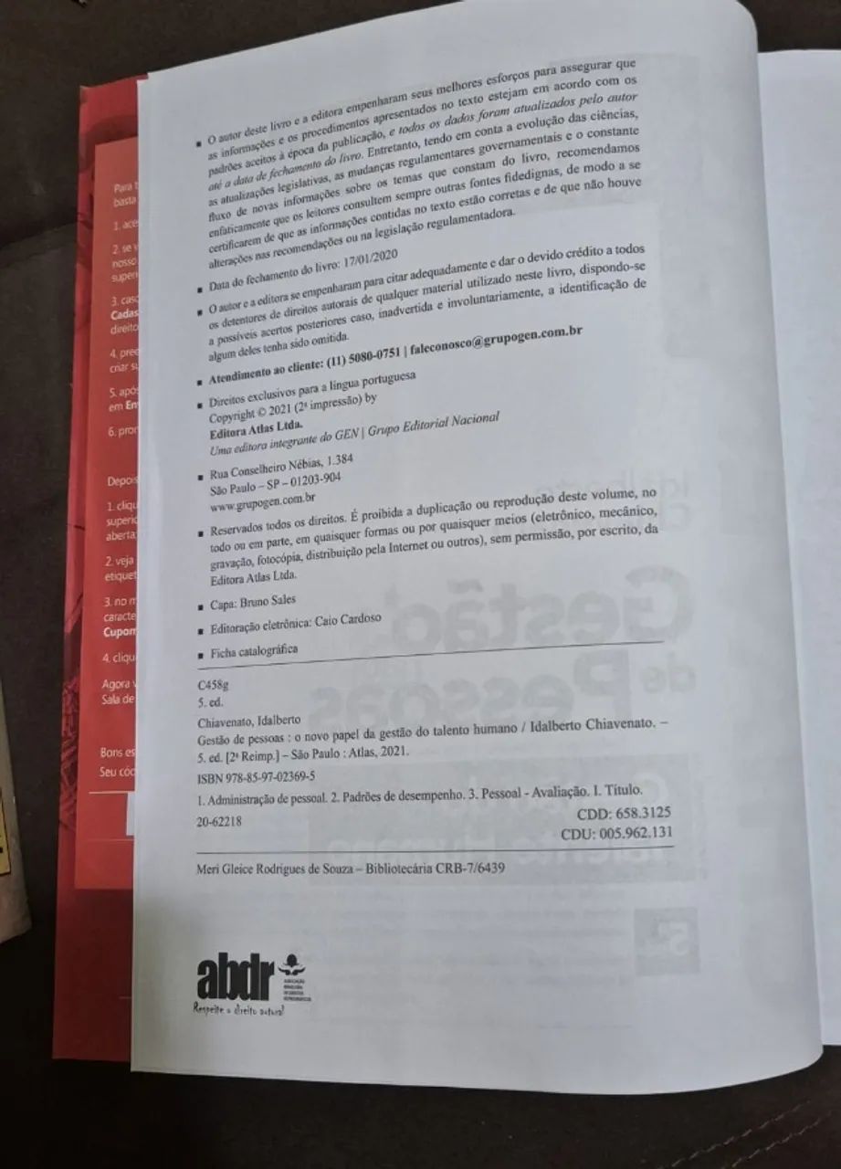 Livro Gestão do Talento Humano Chiavenato - Foto 3