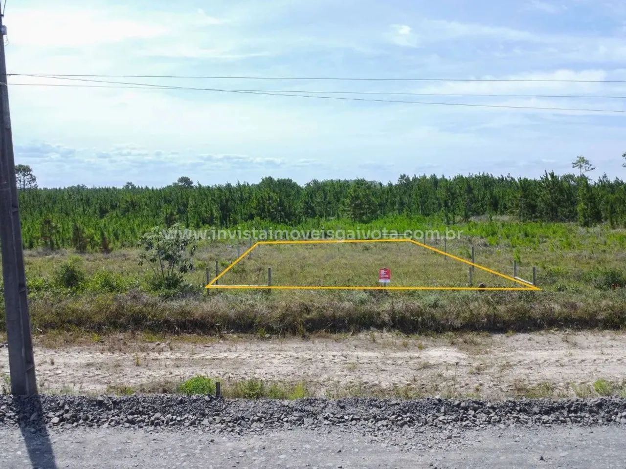 Terreno á venda com 354m² no bairro Lagoa Cortada (Furnas) em Balneário Gaivota / SC - Foto 2