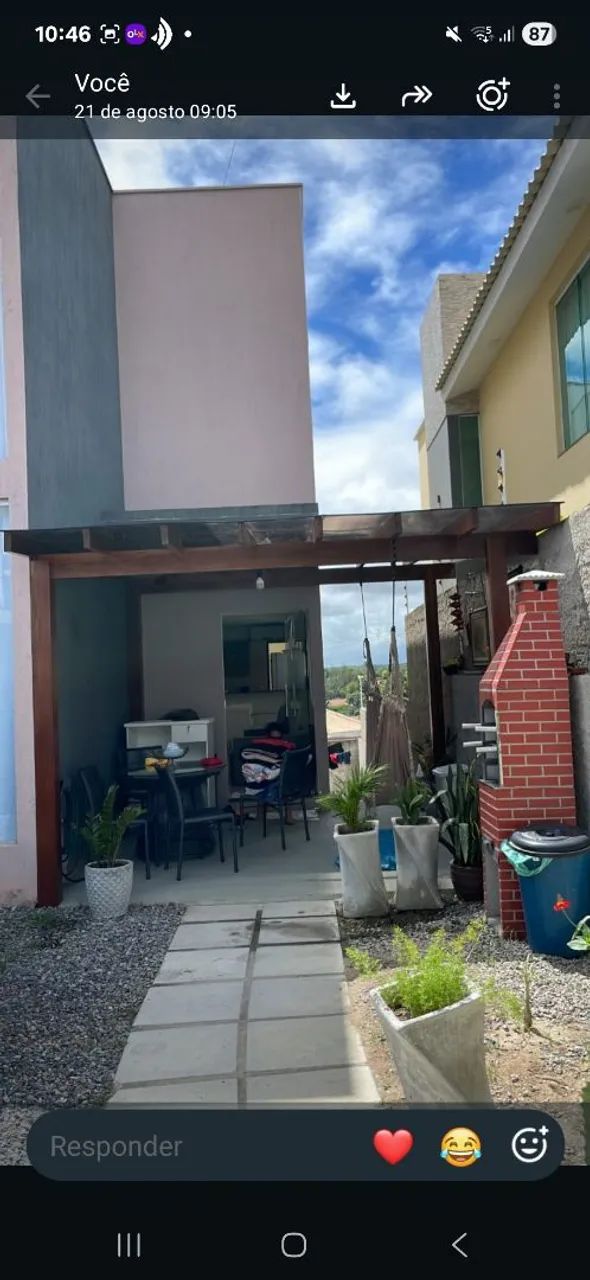 Casa para alugar com excelente localizaçã imobiliada com todos os o bem próximo ao centro - Foto 2