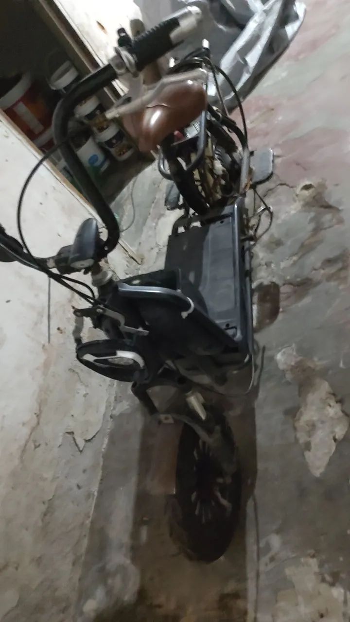 Vendo bicicleta elétrica caseira  - Foto 5
