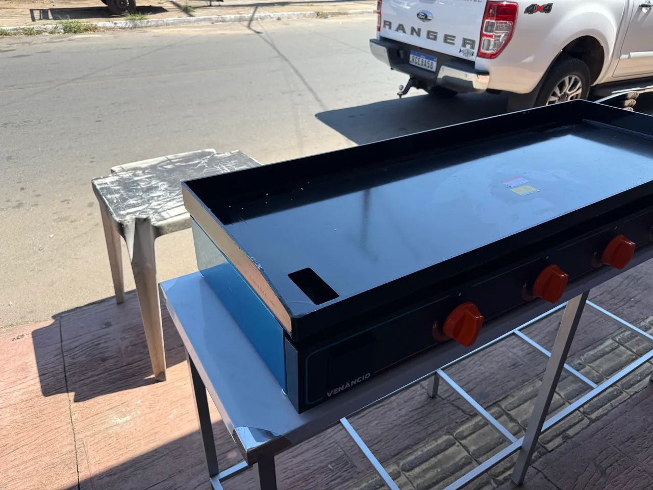 Chapa de Churrasco Venâncio de 1.40m