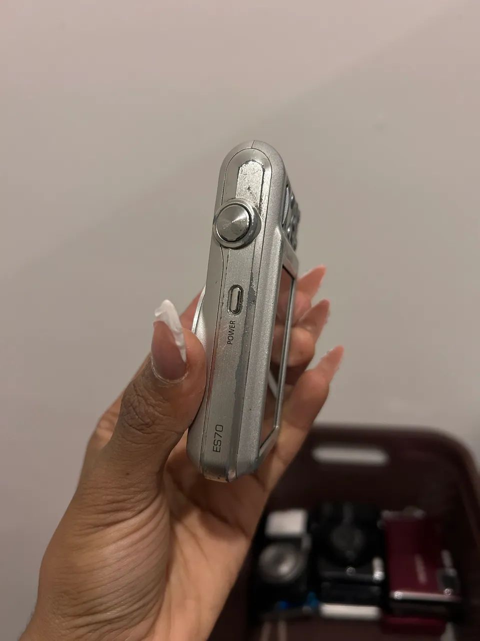 Câmera digital samsung es70 prata - Foto 4
